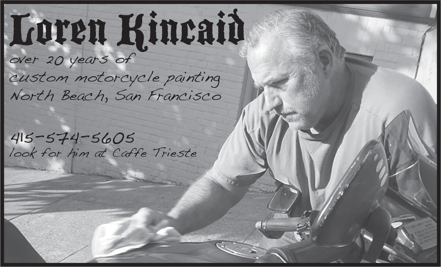 Print advertisement design