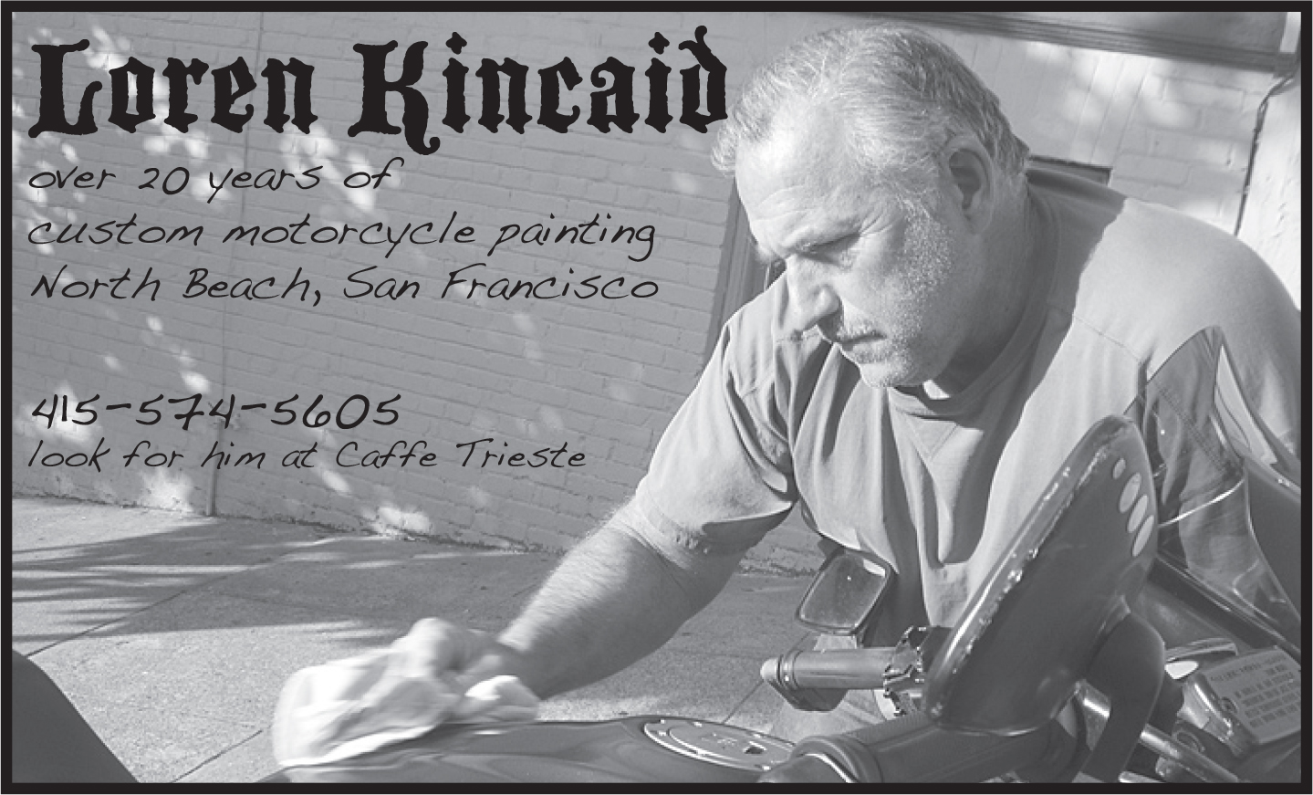 Print advertisement design